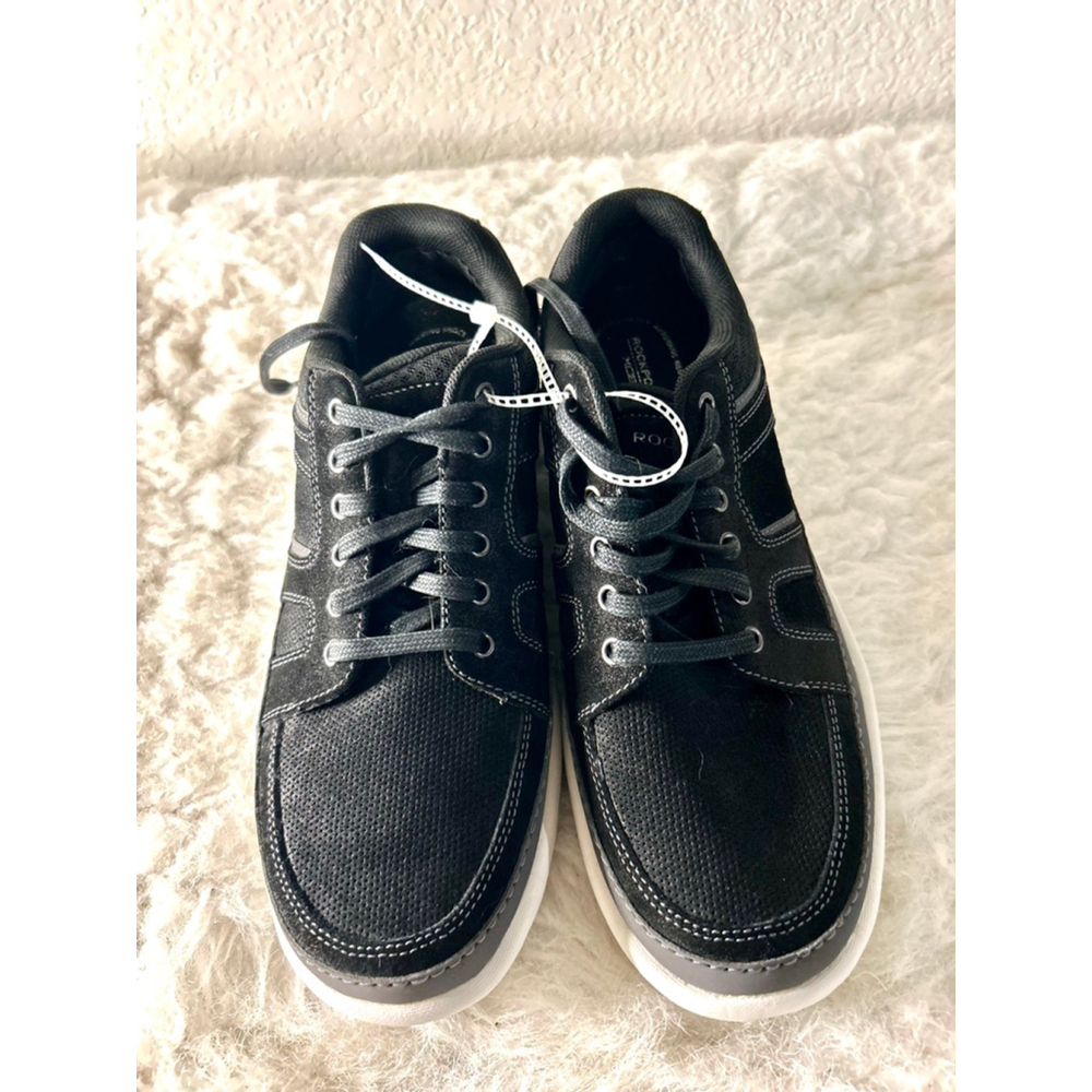 Rockport XCS Riggs Blucher Water Resistant Walking Shoes Leather Men Size 9